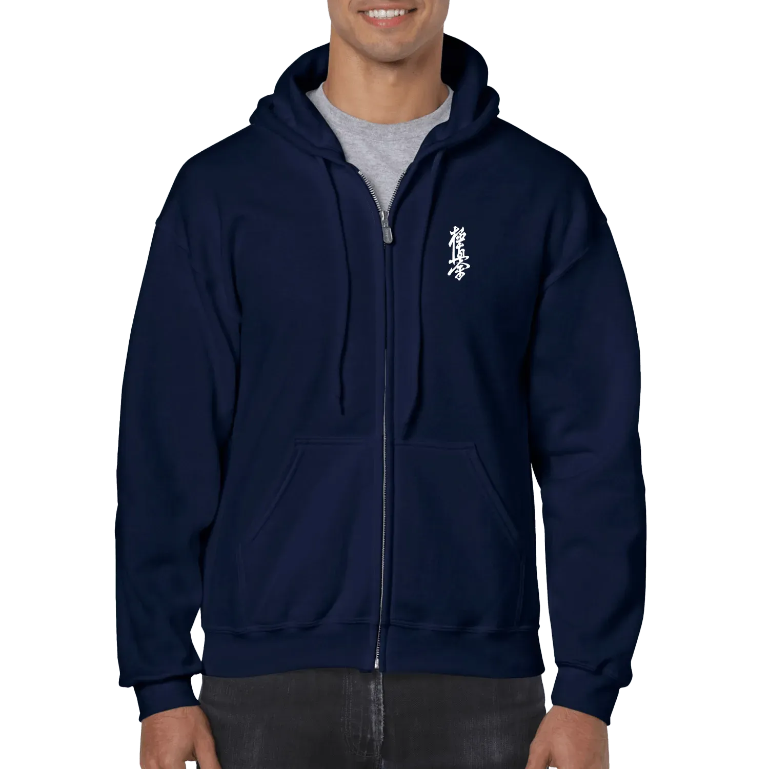 Navy front flat lay