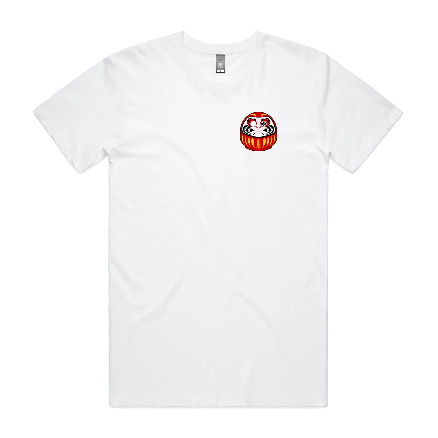 White front flat lay