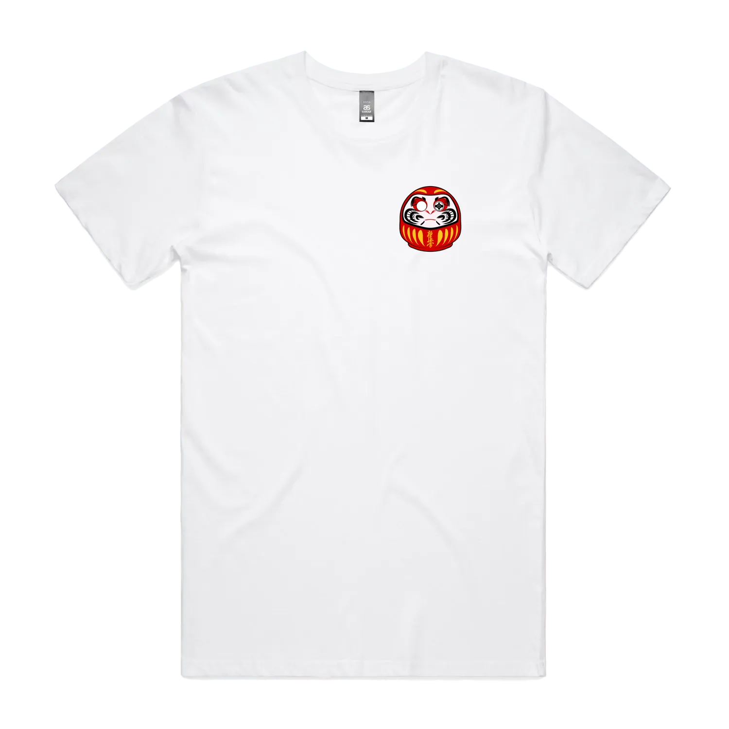 White front flat lay