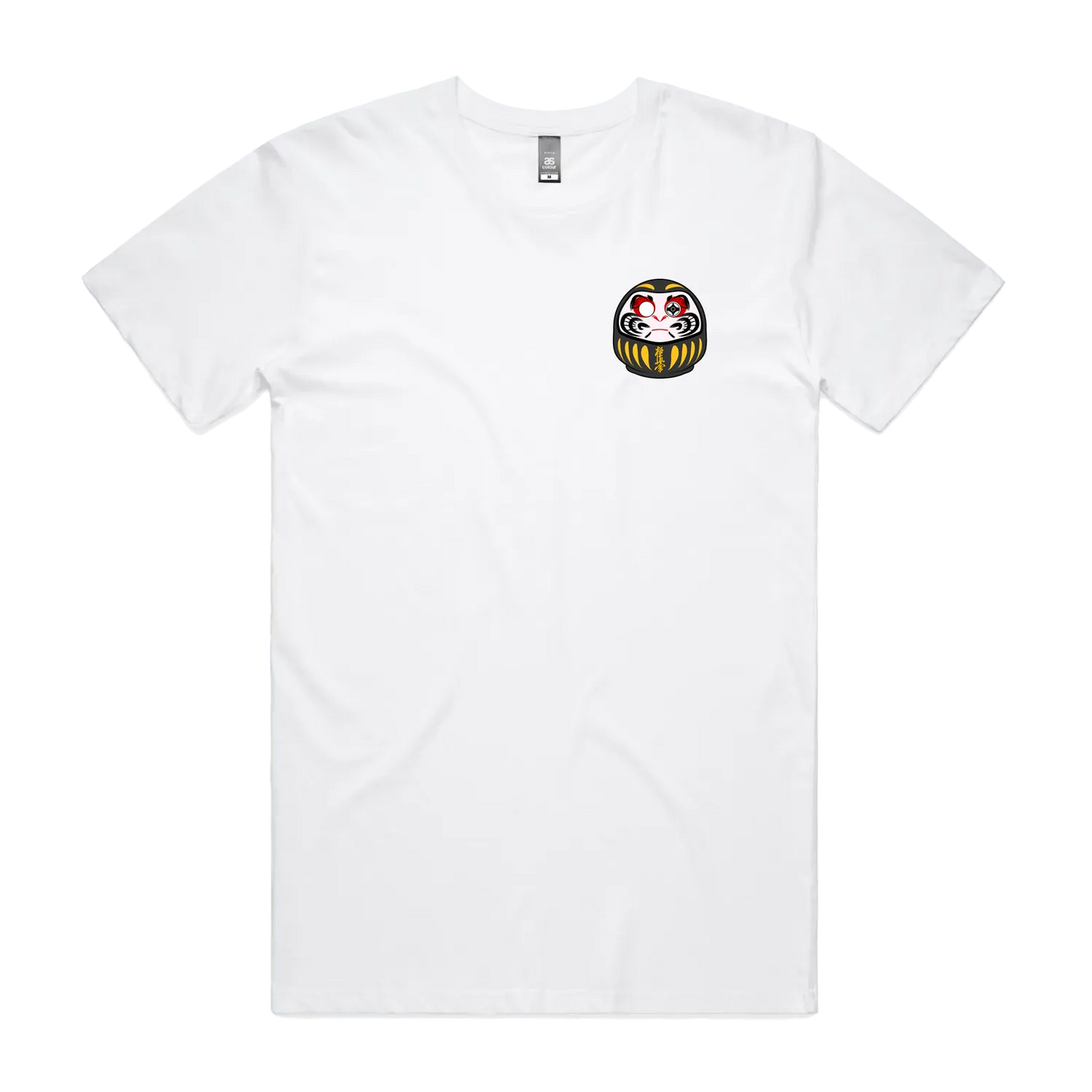 White front flat lay