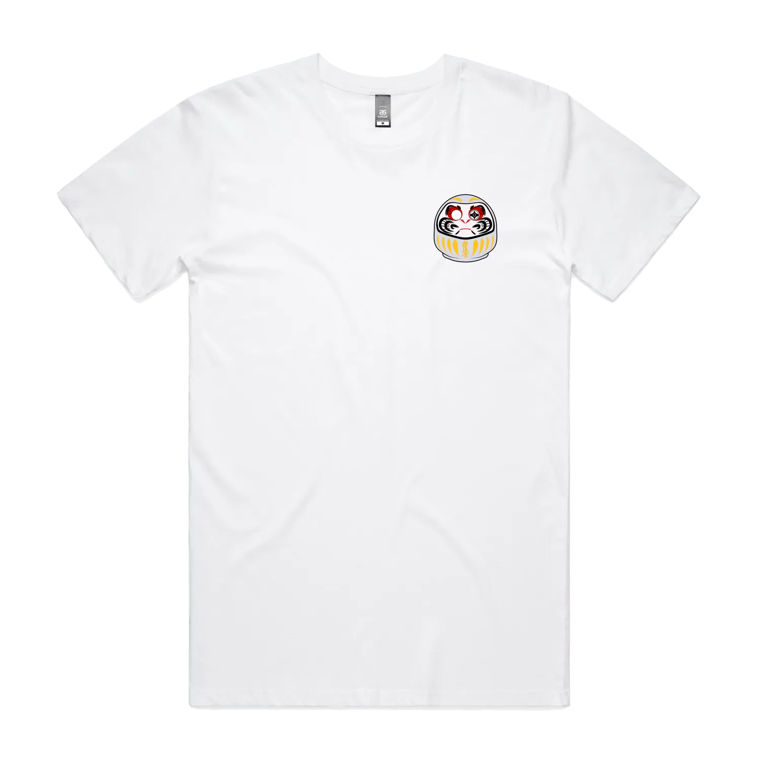 White front flat lay