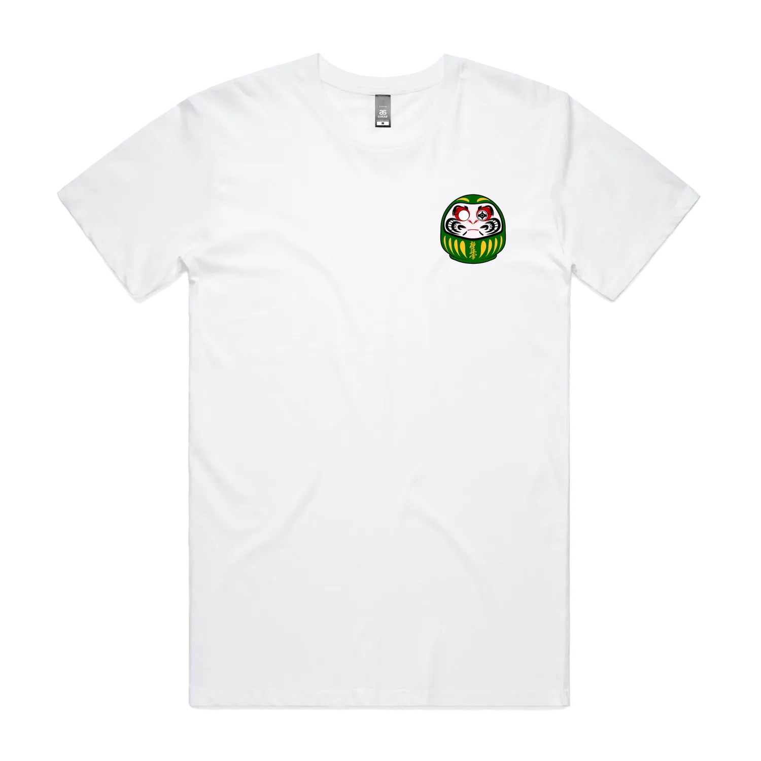 White front flat lay