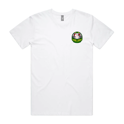 White front flat lay