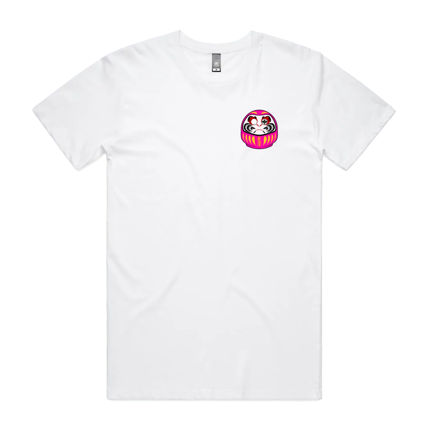 White front flat lay