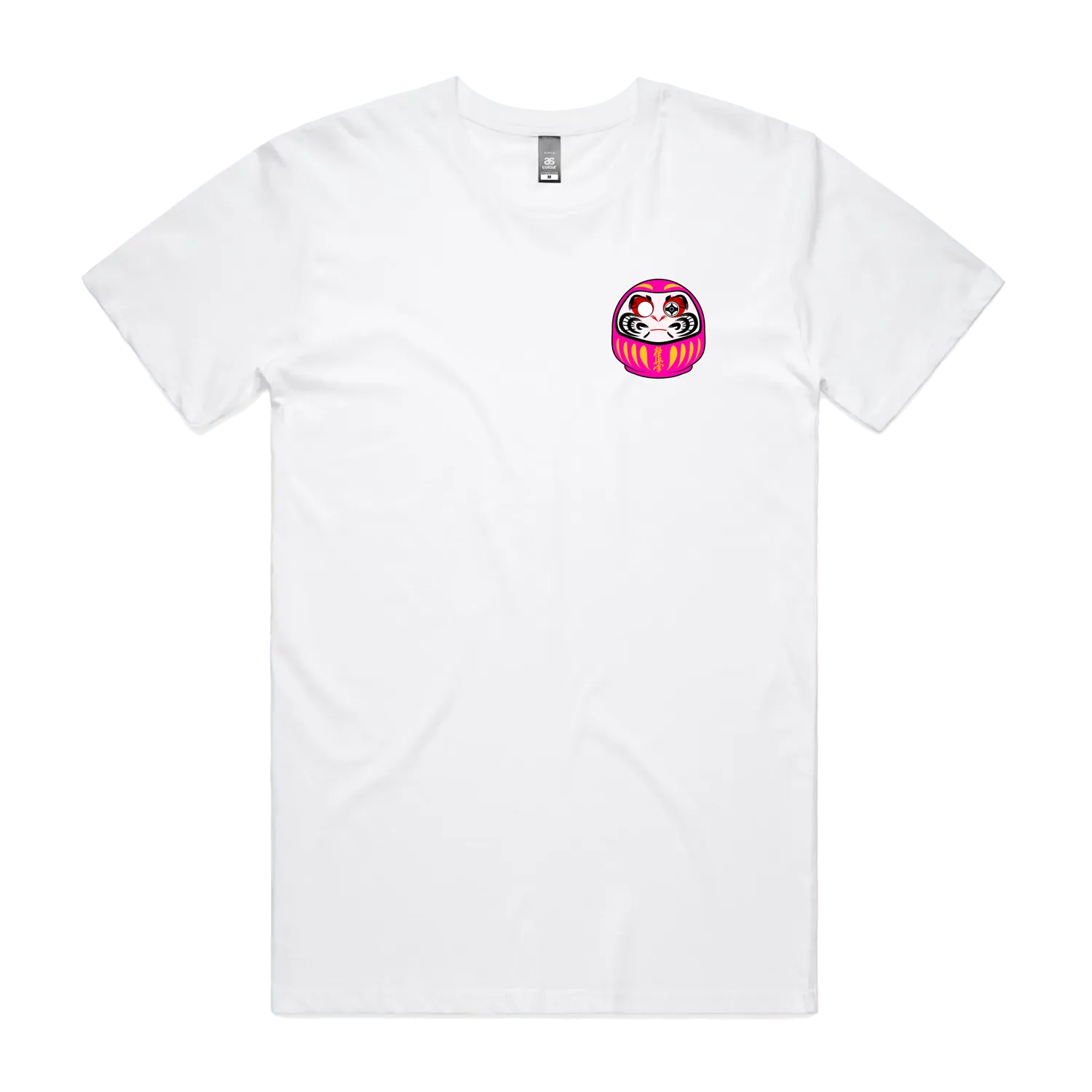 White front flat lay